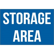 Storage Area Sign
